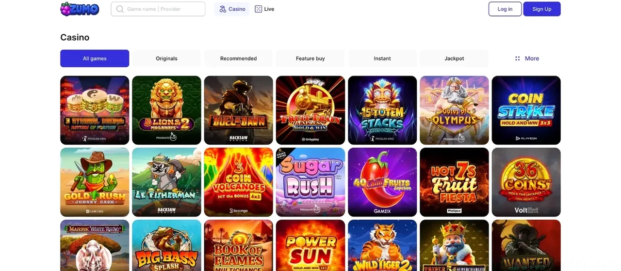 Zumobet Casino Casino